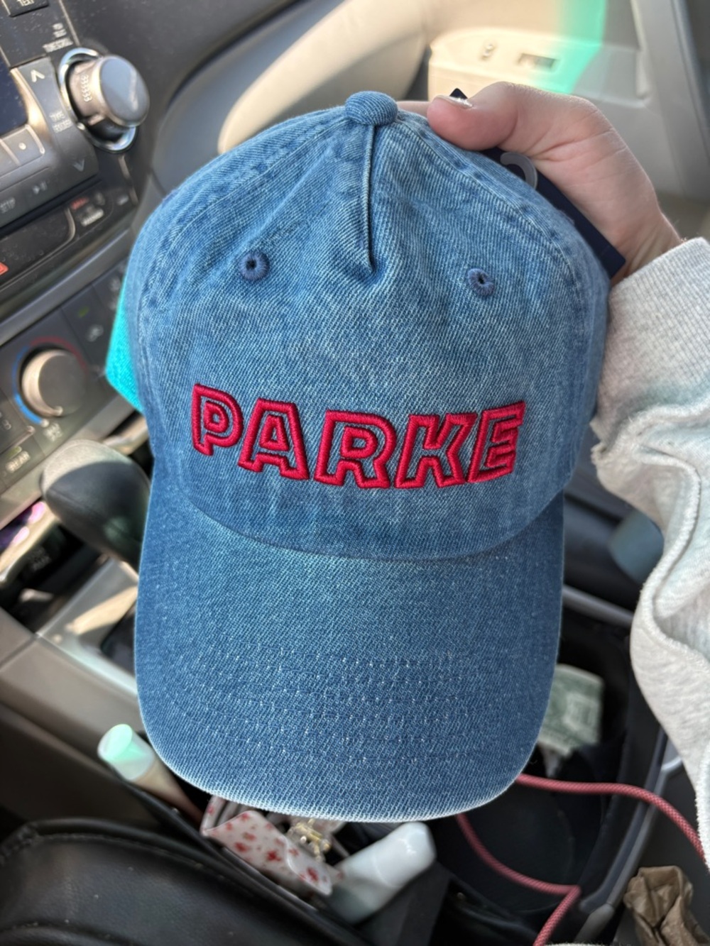Parke Denim Baseball Cap